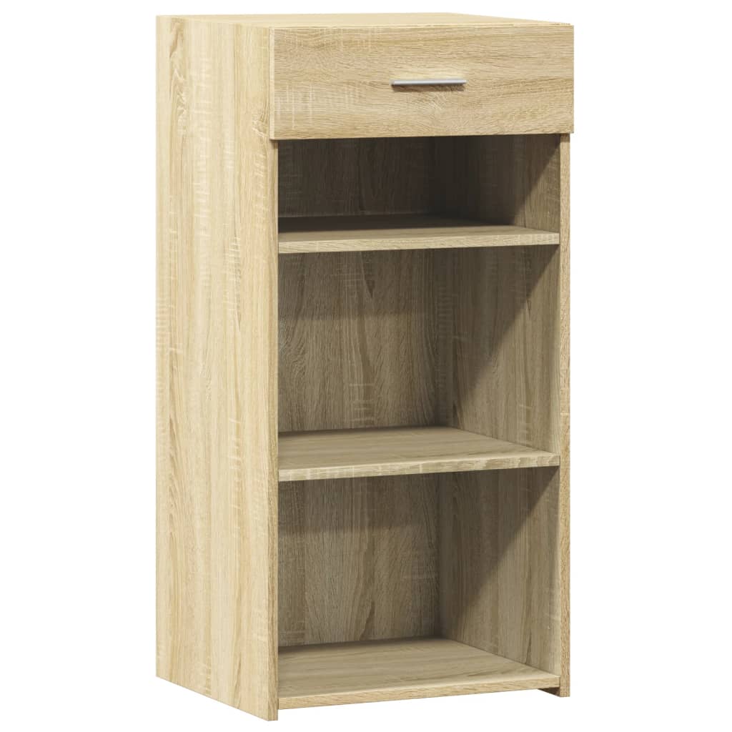 Dressoir 45x42,5x93 cm bewerkt hout sonoma eikenkleurig