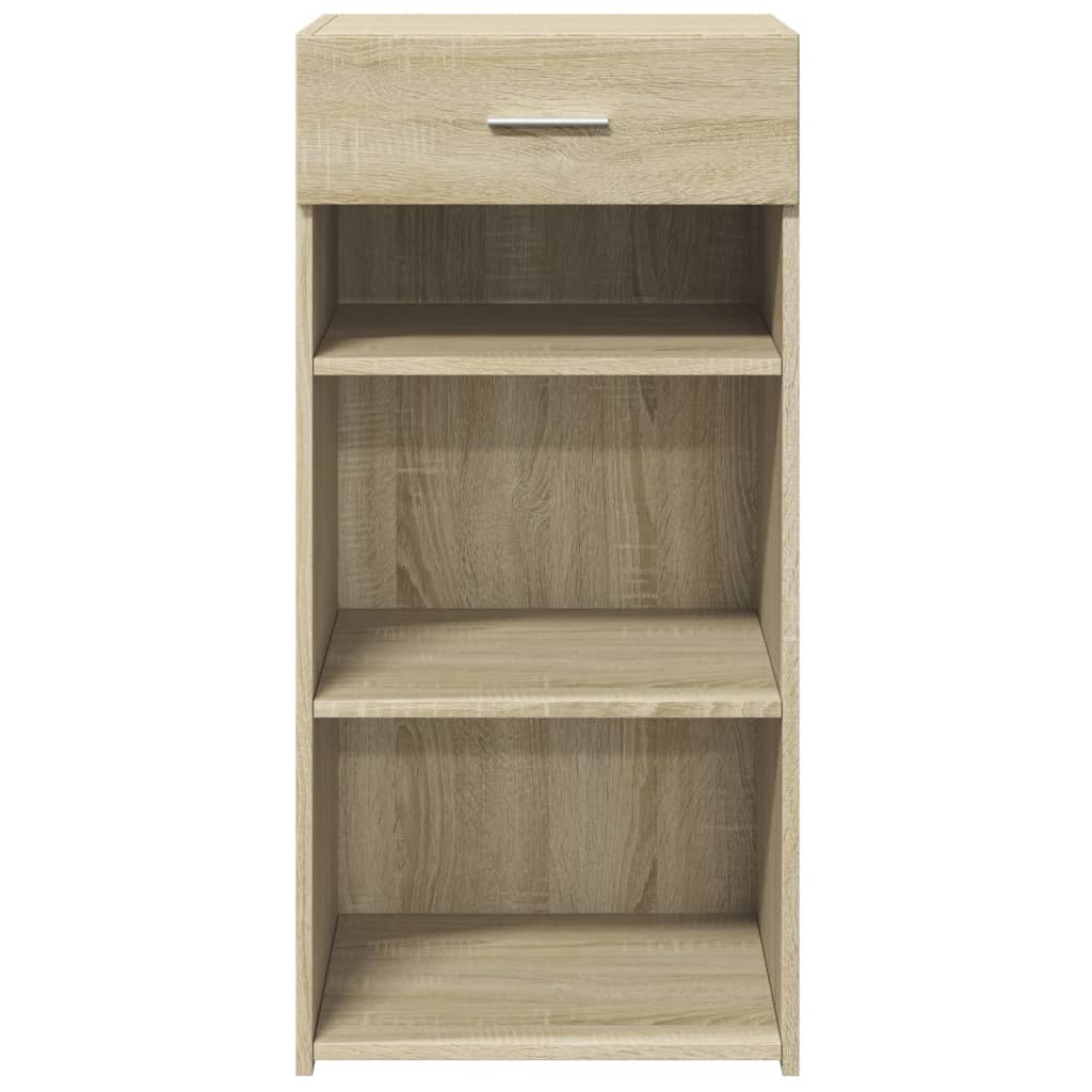 Dressoir 45x42,5x93 cm bewerkt hout sonoma eikenkleurig