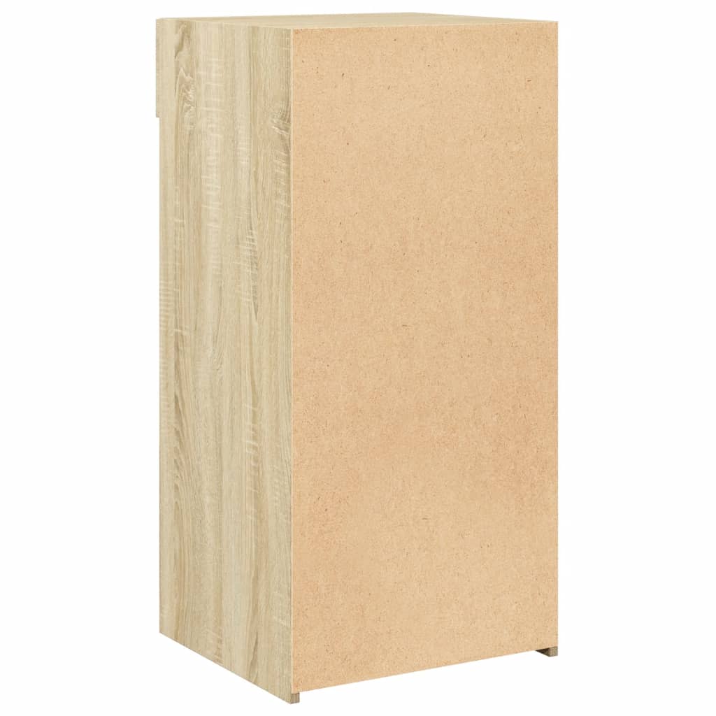 Dressoir 45x42,5x93 cm bewerkt hout sonoma eikenkleurig