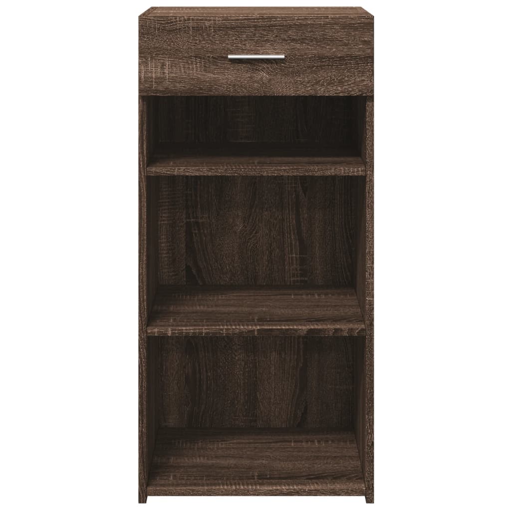 Dressoir 45x42,5x93 cm bewerkt hout bruin eikenkleur