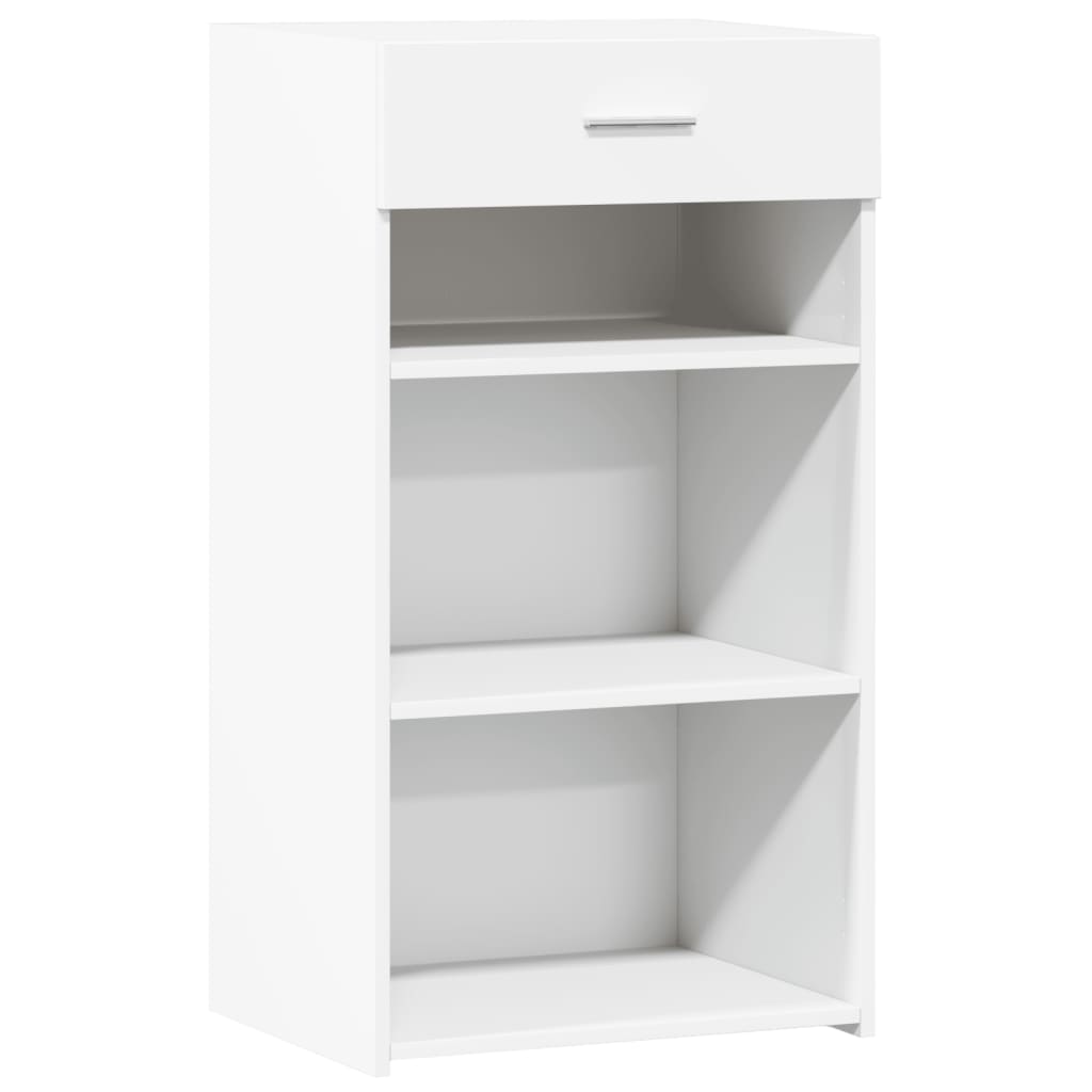 Dressoir 50x42,5x93 cm bewerkt hout wit