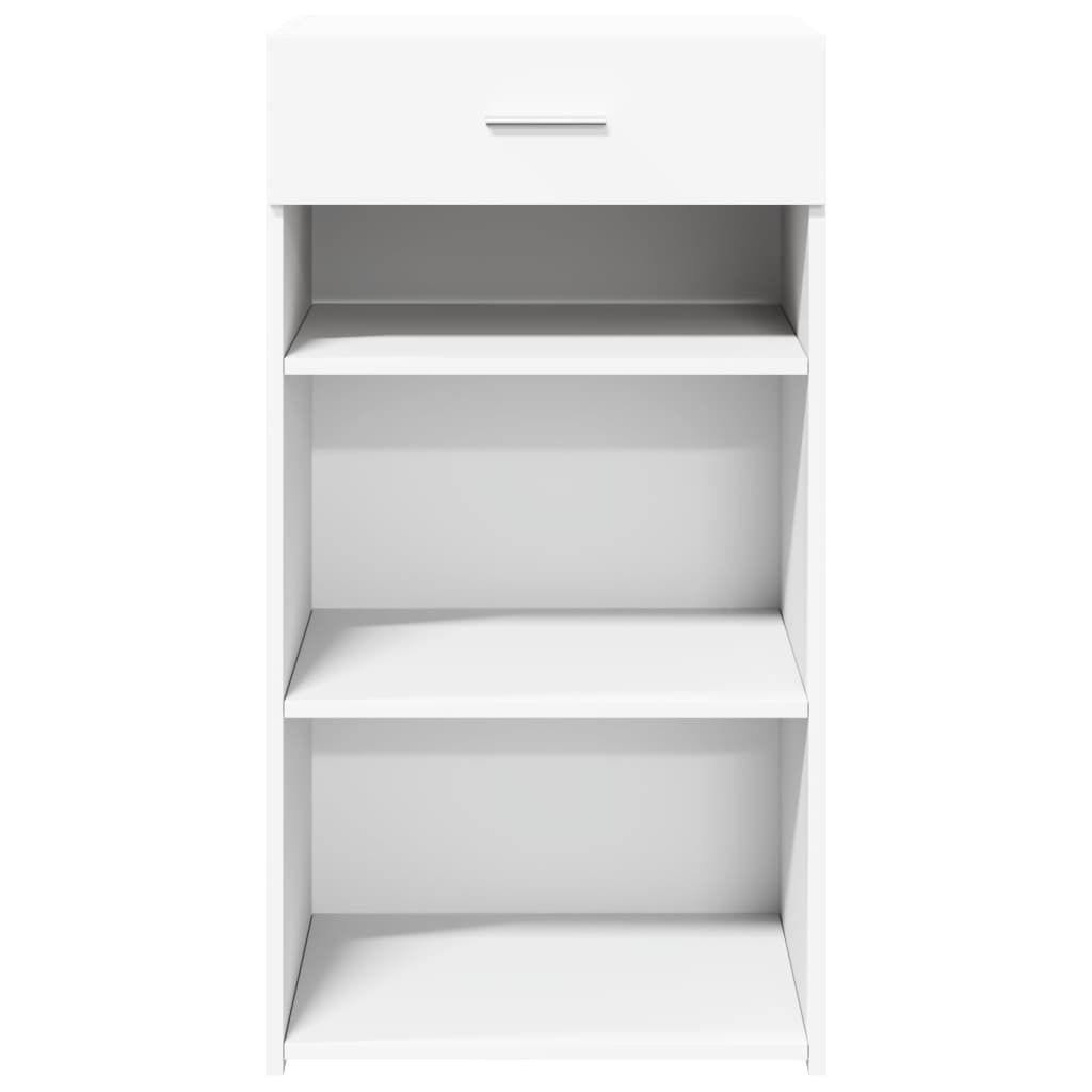 Dressoir 50x42,5x93 cm bewerkt hout wit
