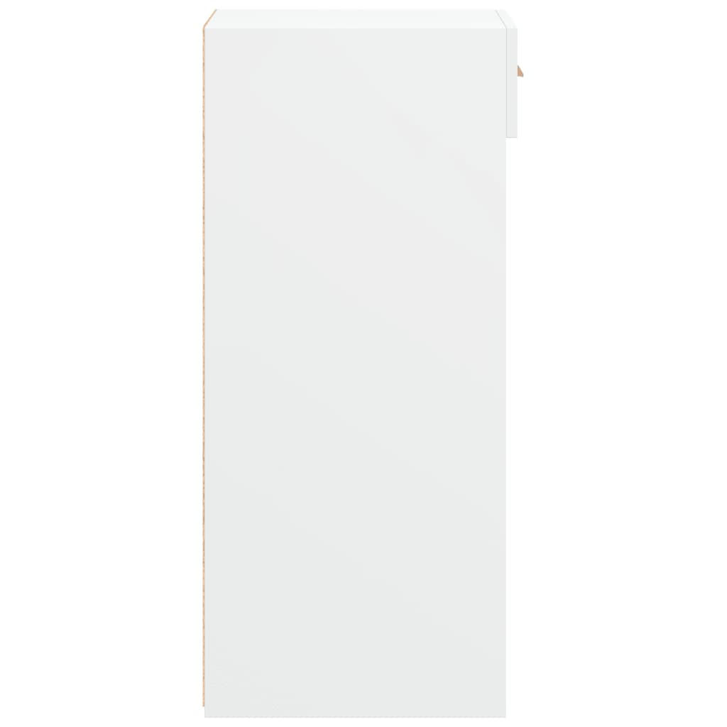 Dressoir 50x42,5x93 cm bewerkt hout wit