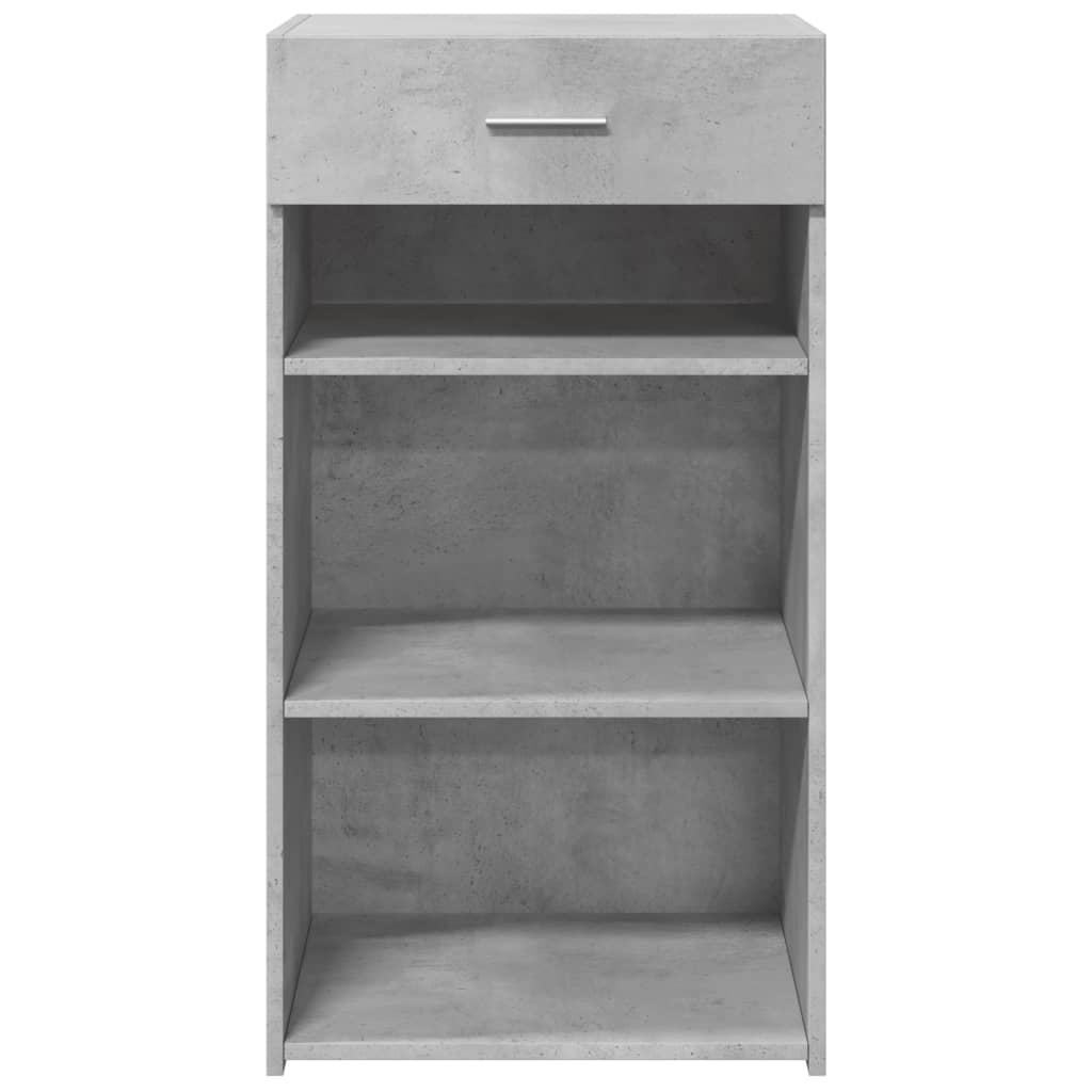Dressoir 50x42,5x93 cm bewerkt hout betongrijs