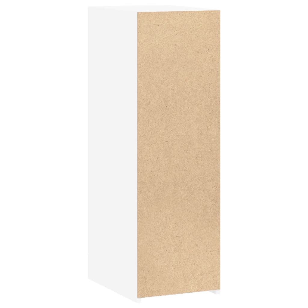 Dressoir 30x41x93 cm bewerkt hout wit