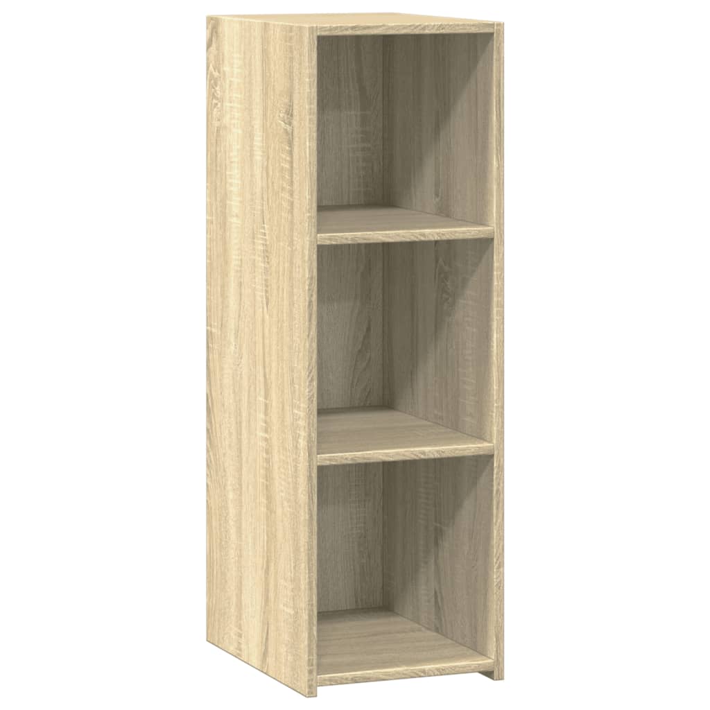Dressoir 30x41x93 cm bewerkt hout sonoma eikenkleurig
