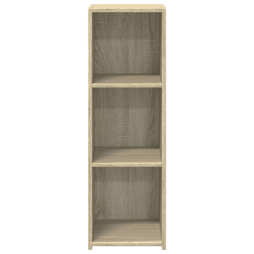 Dressoir 30x41x93 cm bewerkt hout sonoma eikenkleurig