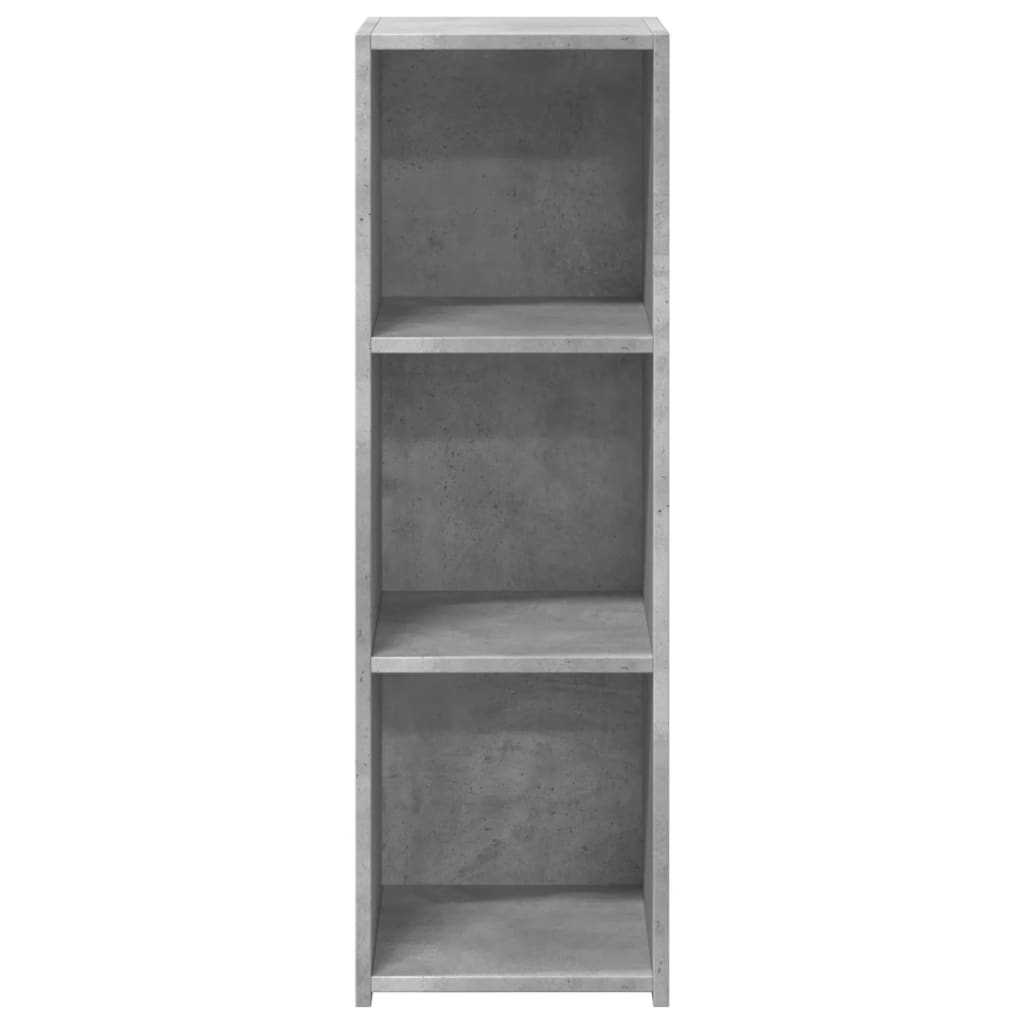 Dressoir 30x41x93 cm bewerkt hout betongrijs