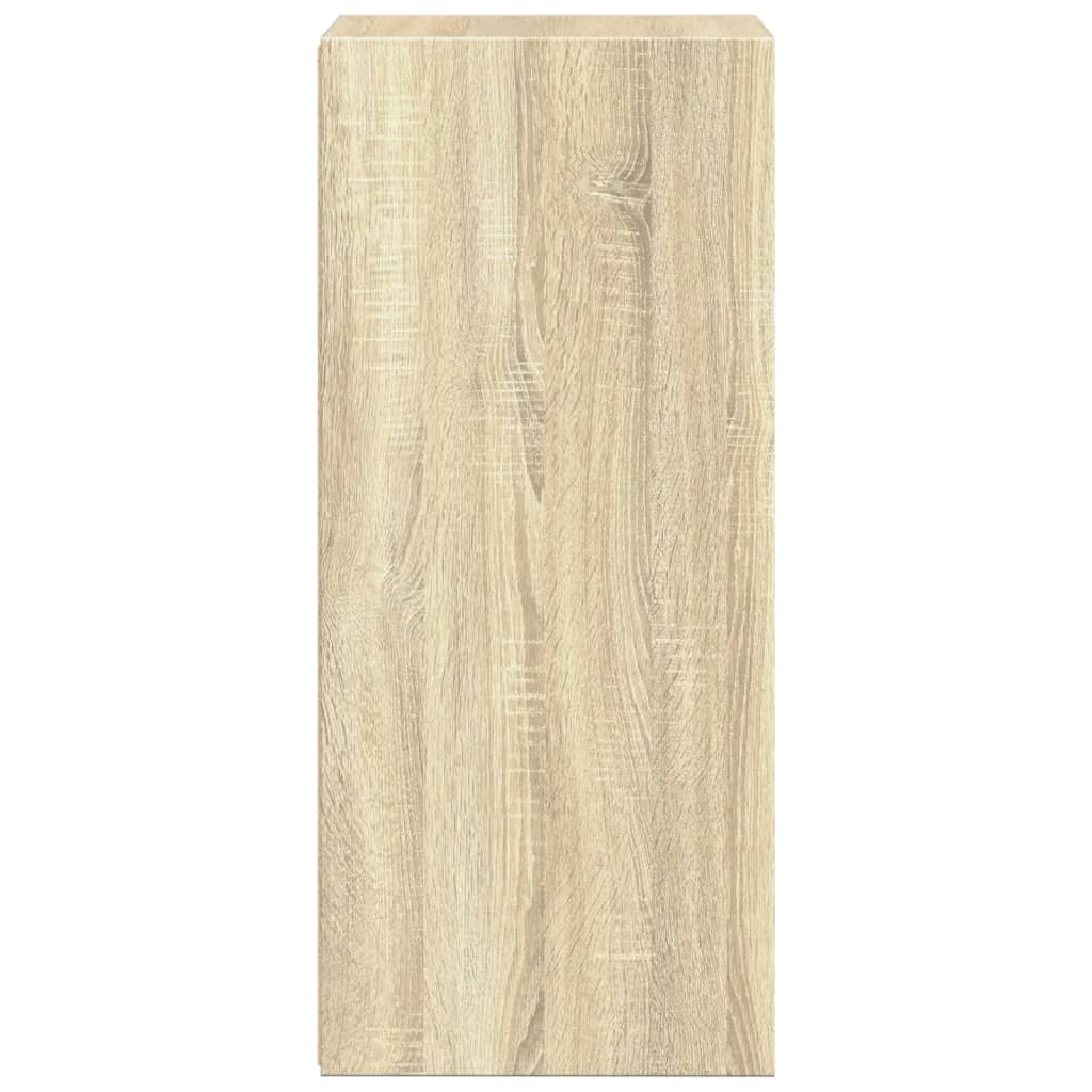 Dressoir 40x41x93 cm bewerkt hout sonoma eikenkleurig