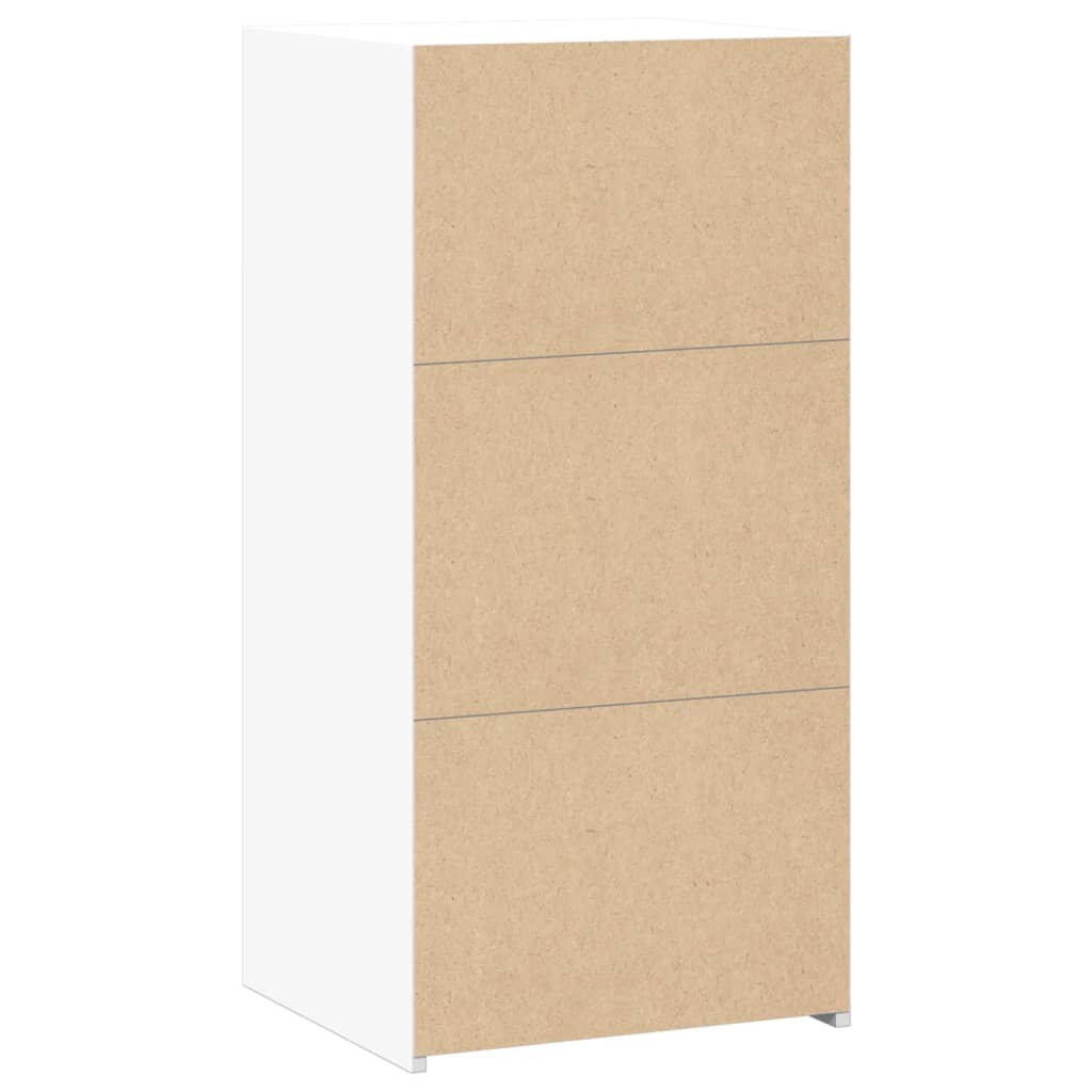 Dressoir 45x41x93 cm bewerkt hout wit