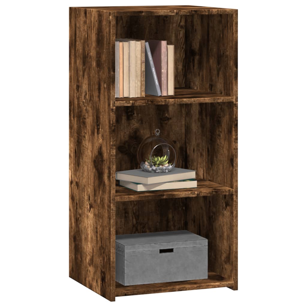 Dressoir 45x41x93 cm bewerkt hout gerookt eikenkleurig
