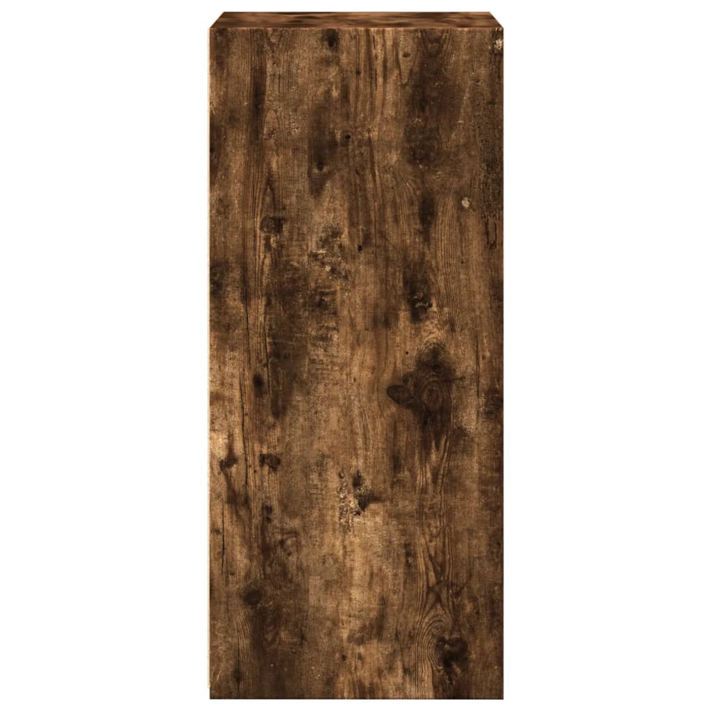 Dressoir 45x41x93 cm bewerkt hout gerookt eikenkleurig