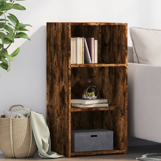 Dressoir 45x41x93 cm bewerkt hout gerookt eikenkleurig