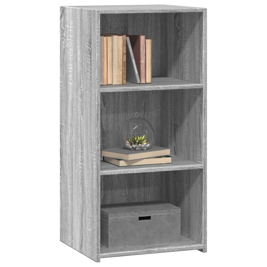 Dressoir 45x41x93 cm bewerkt hout grijs sonoma eikenkleurig