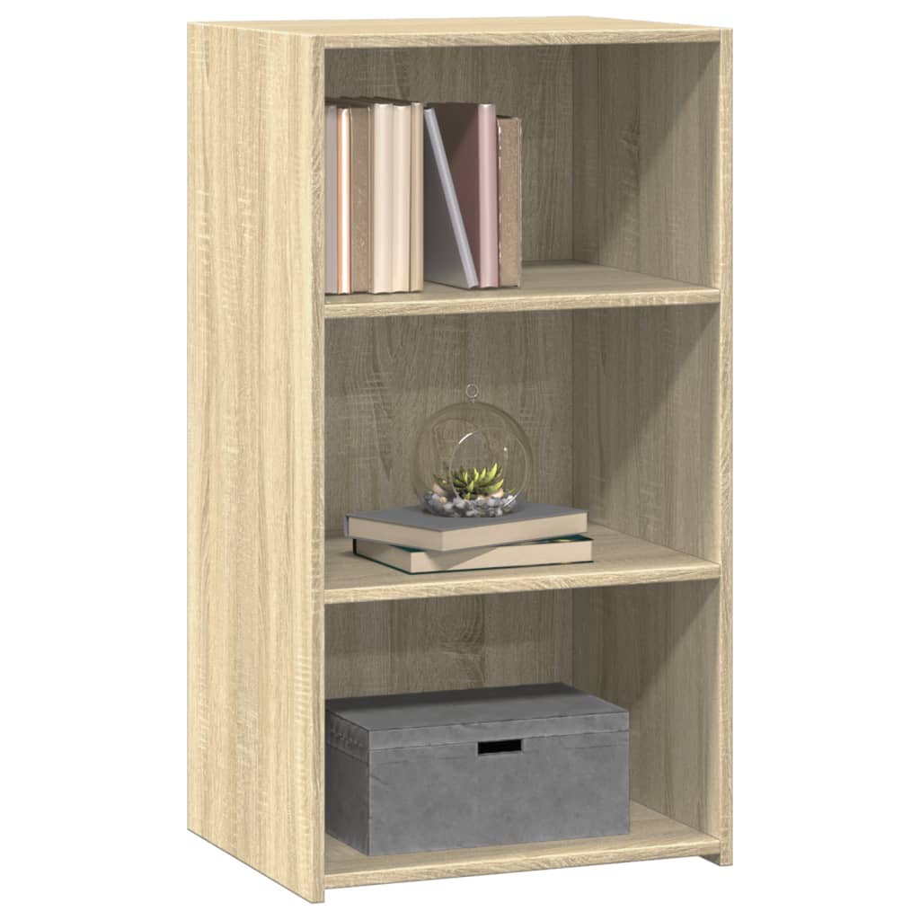 Dressoir 50x41x93 cm bewerkt hout sonoma eikenkleurig