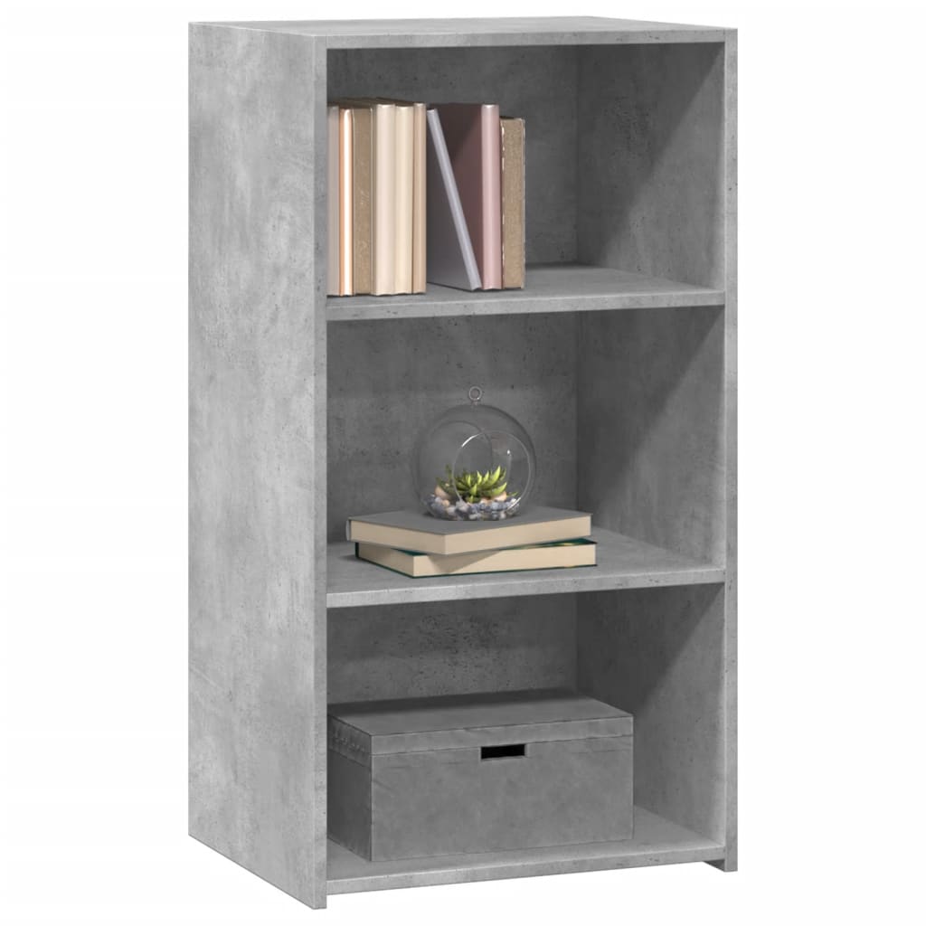 Dressoir 50x41x93 cm bewerkt hout betongrijs