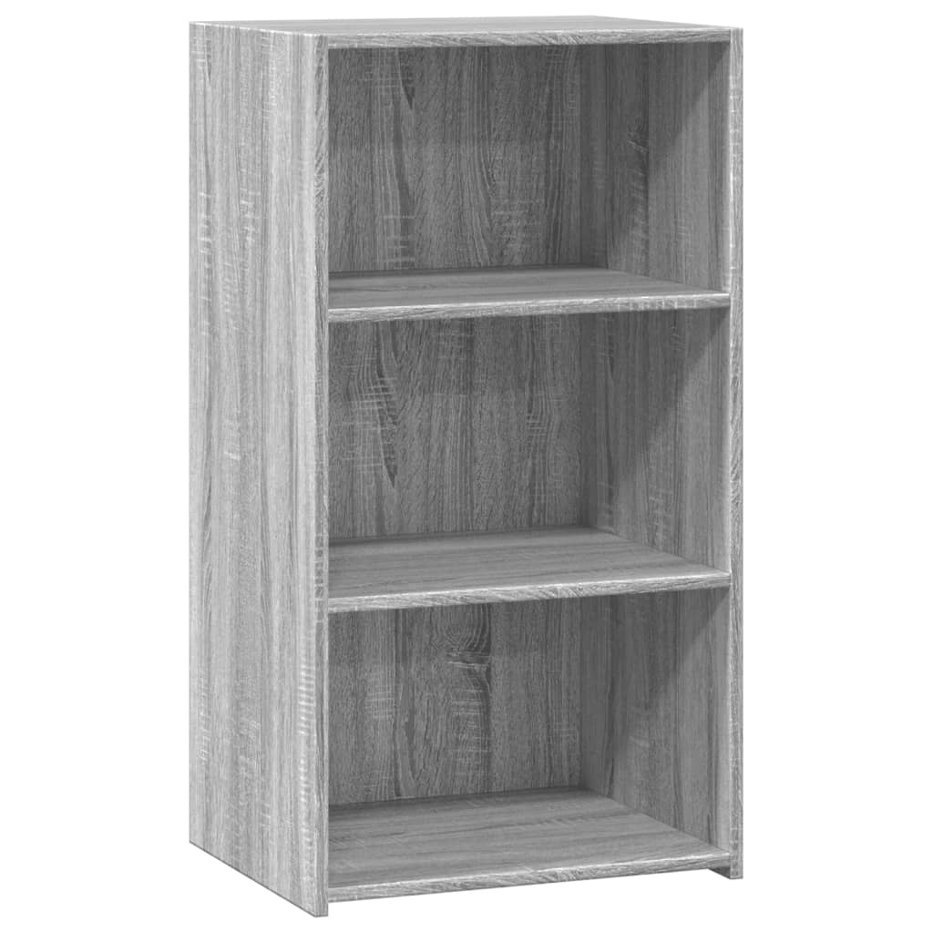Dressoir 50x41x93 cm bewerkt hout grijs sonoma eikenkleurig