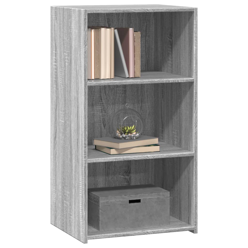 Dressoir 50x41x93 cm bewerkt hout grijs sonoma eikenkleurig