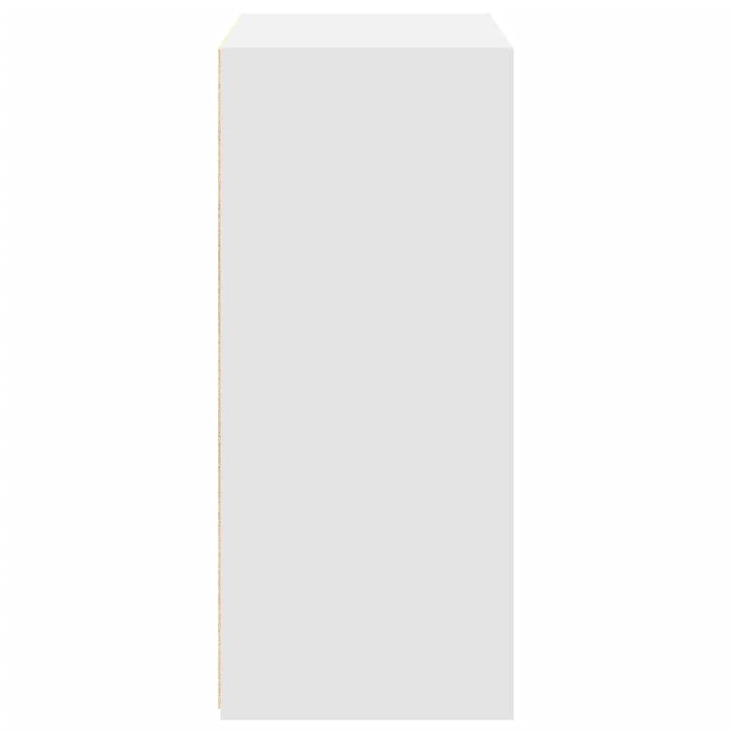 Dressoir 70x41x93 cm bewerkt hout wit