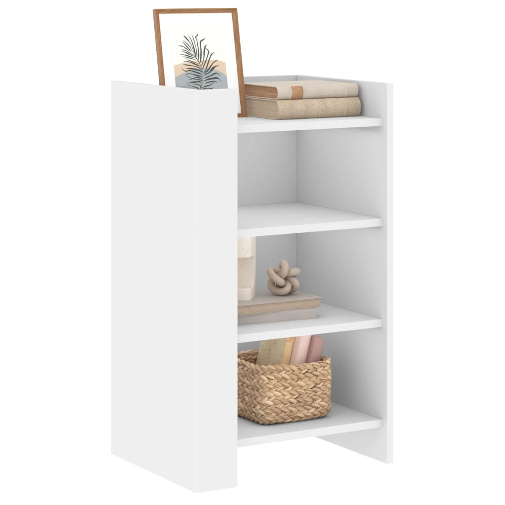 Dressoir 45x35x75 cm bewerkt hout wit
