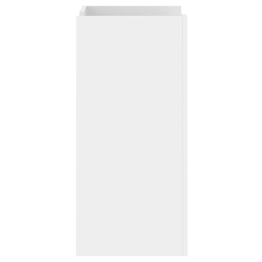 Dressoir 45x35x75 cm bewerkt hout wit