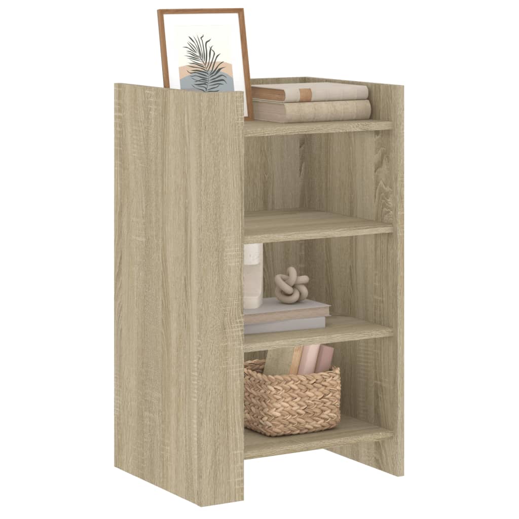 Dressoir 45x35x75 cm bewerkt hout sonoma eikenkleurig