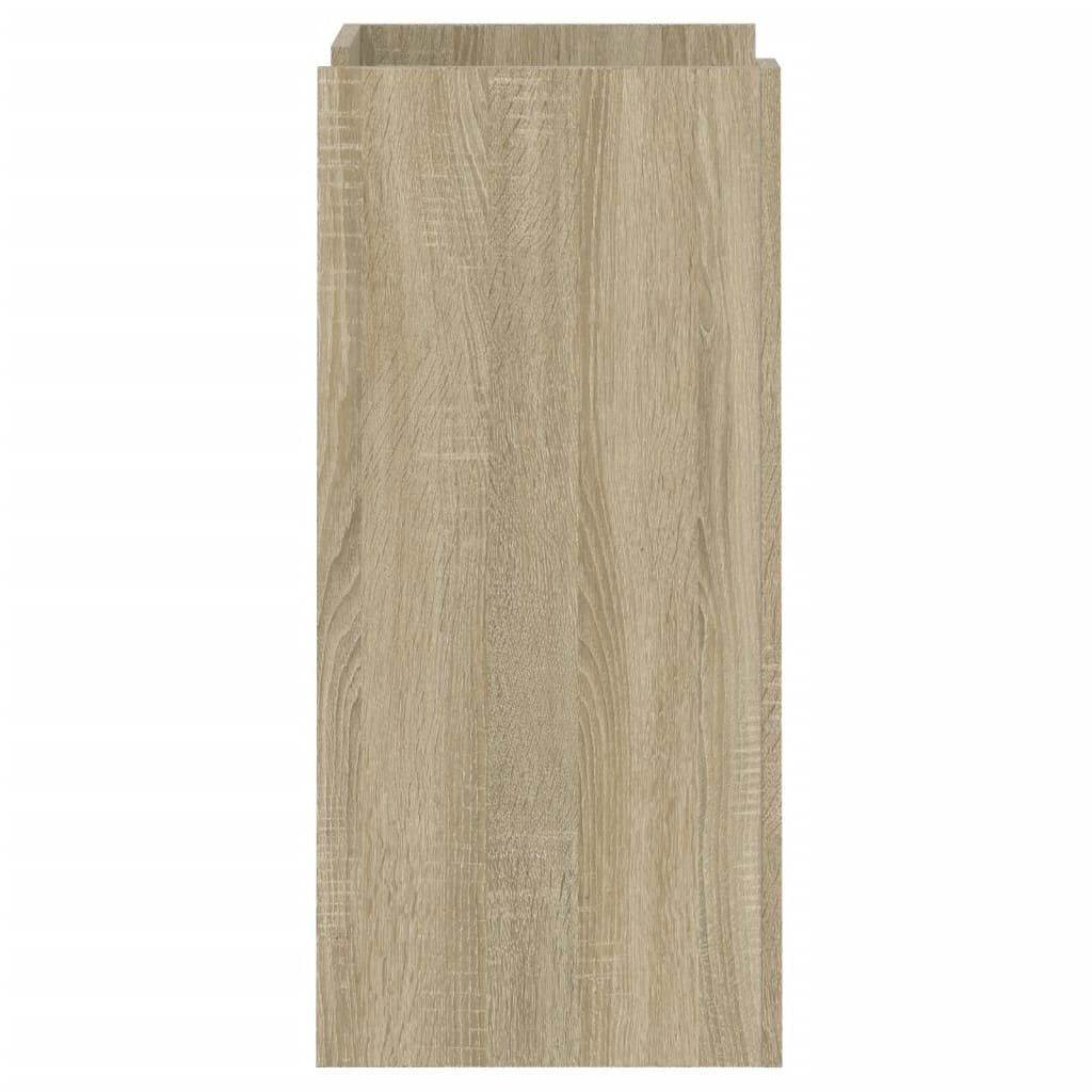 Dressoir 45x35x75 cm bewerkt hout sonoma eikenkleurig