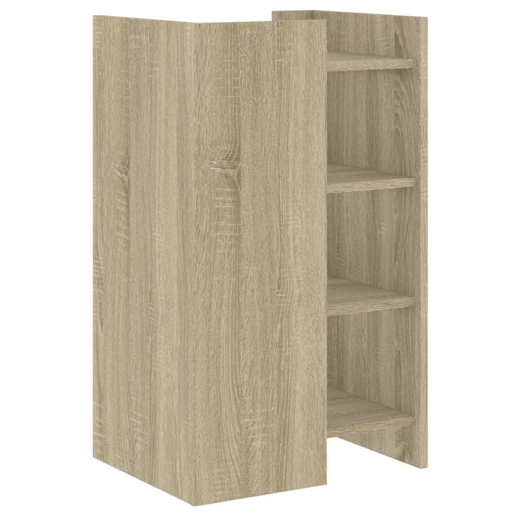 Dressoir 45x35x75 cm bewerkt hout sonoma eikenkleurig