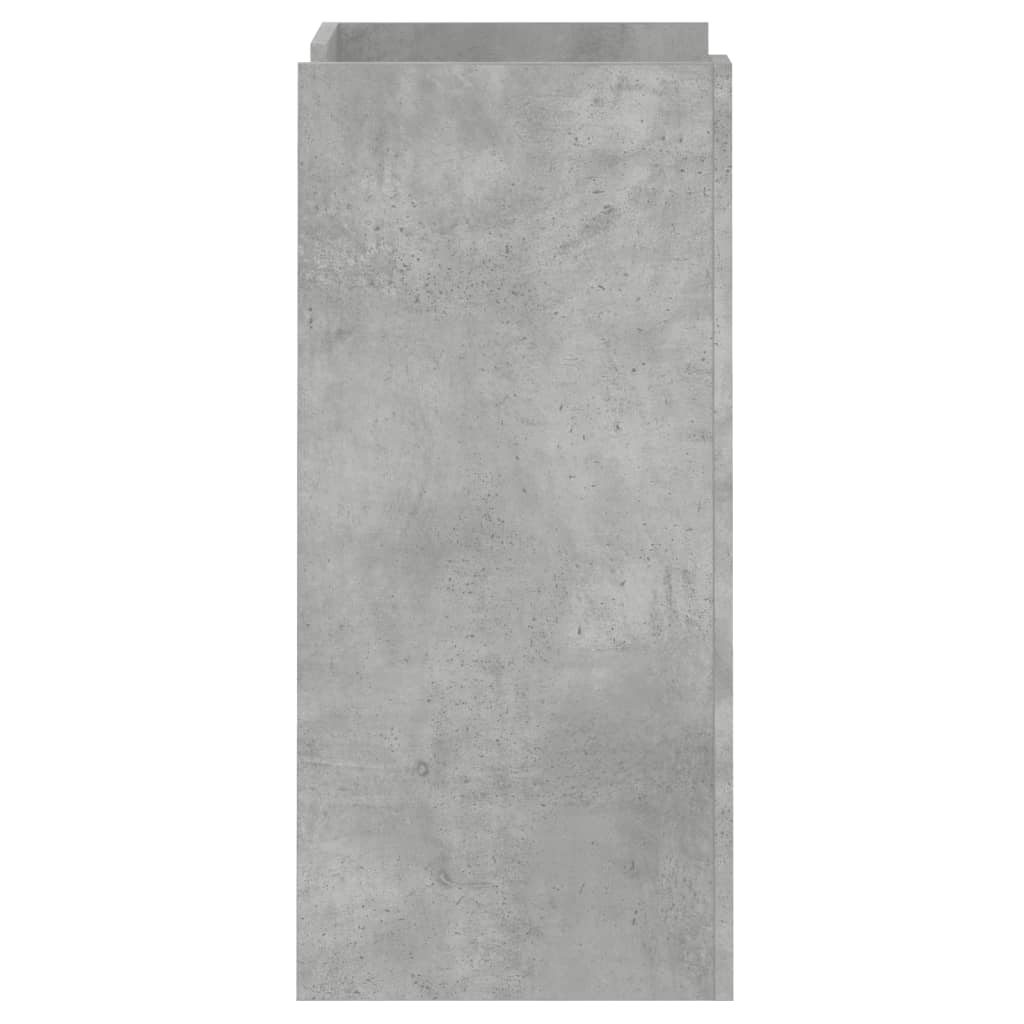 Dressoir 45x35x75 cm bewerkt hout betongrijs