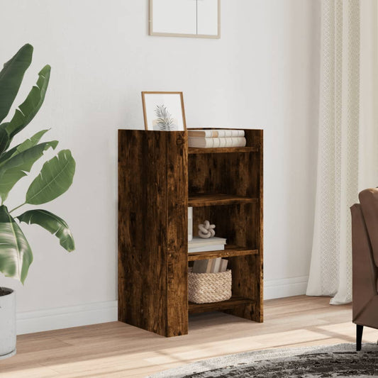 Dressoir 45x35x75 cm bewerkt hout gerookt eiken