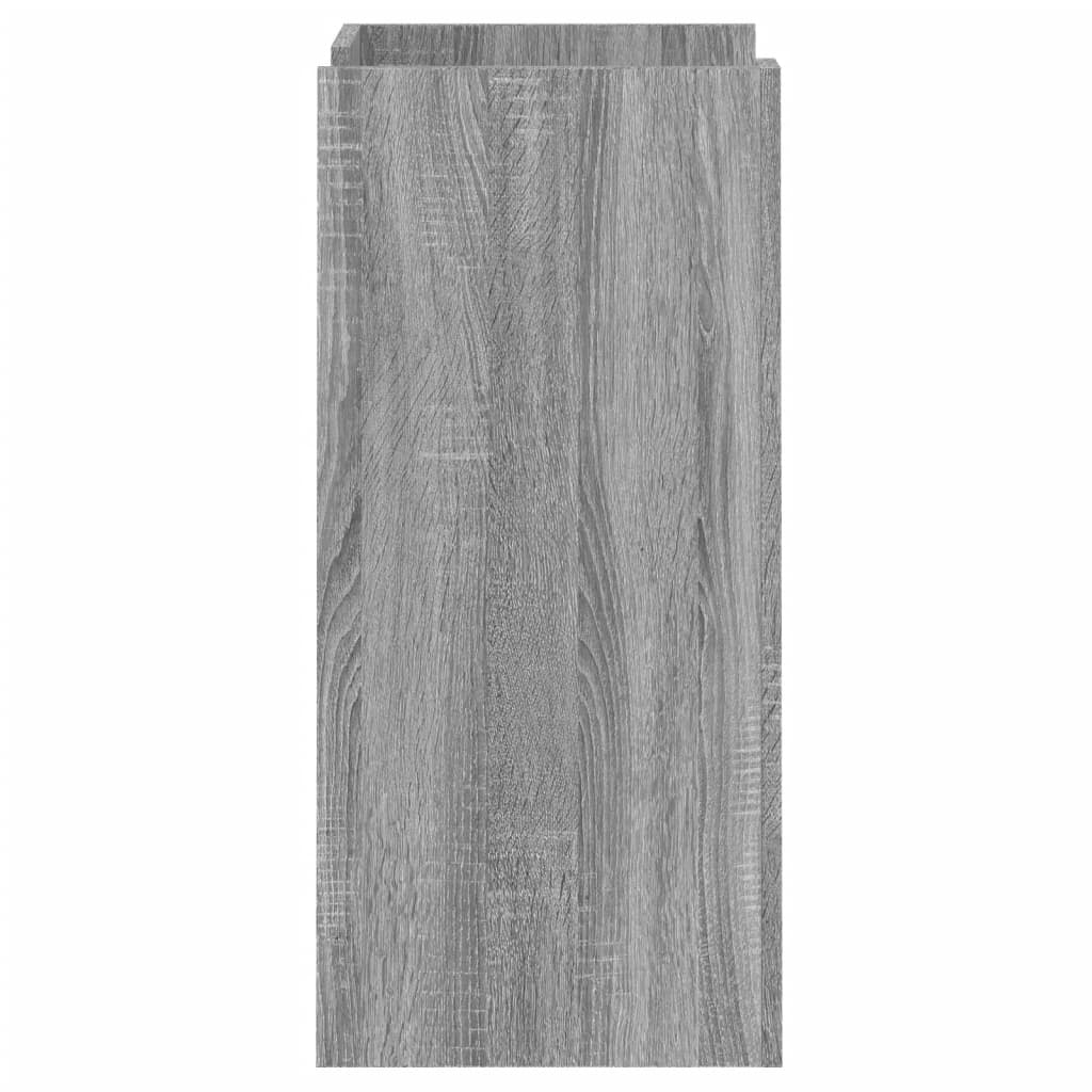 Dressoir 45x35x75 cm bewerkt hout grijs sonoma eikenkleurig