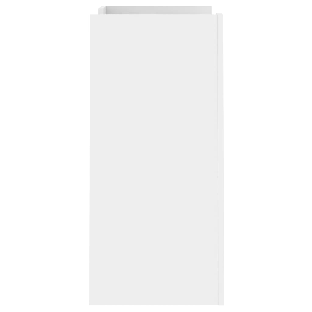 Dressoir 73,5x35x75 cm bewerkt hout wit