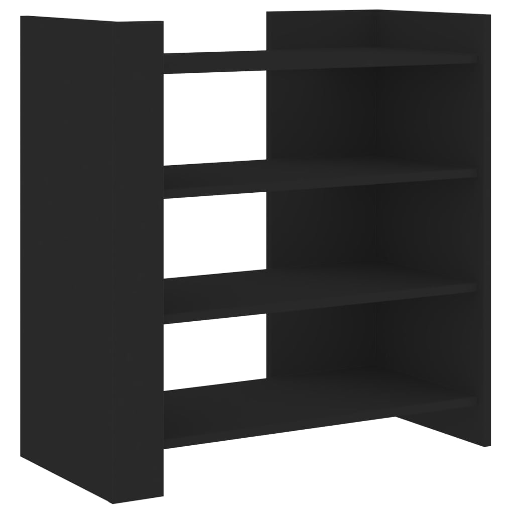Dressoir 73,5x35x75 cm bewerkt hout zwart