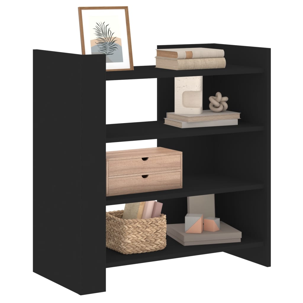 Dressoir 73,5x35x75 cm bewerkt hout zwart