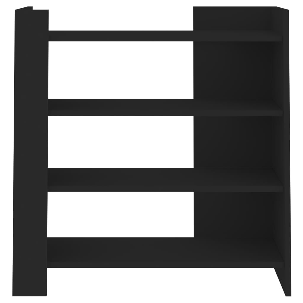 Dressoir 73,5x35x75 cm bewerkt hout zwart
