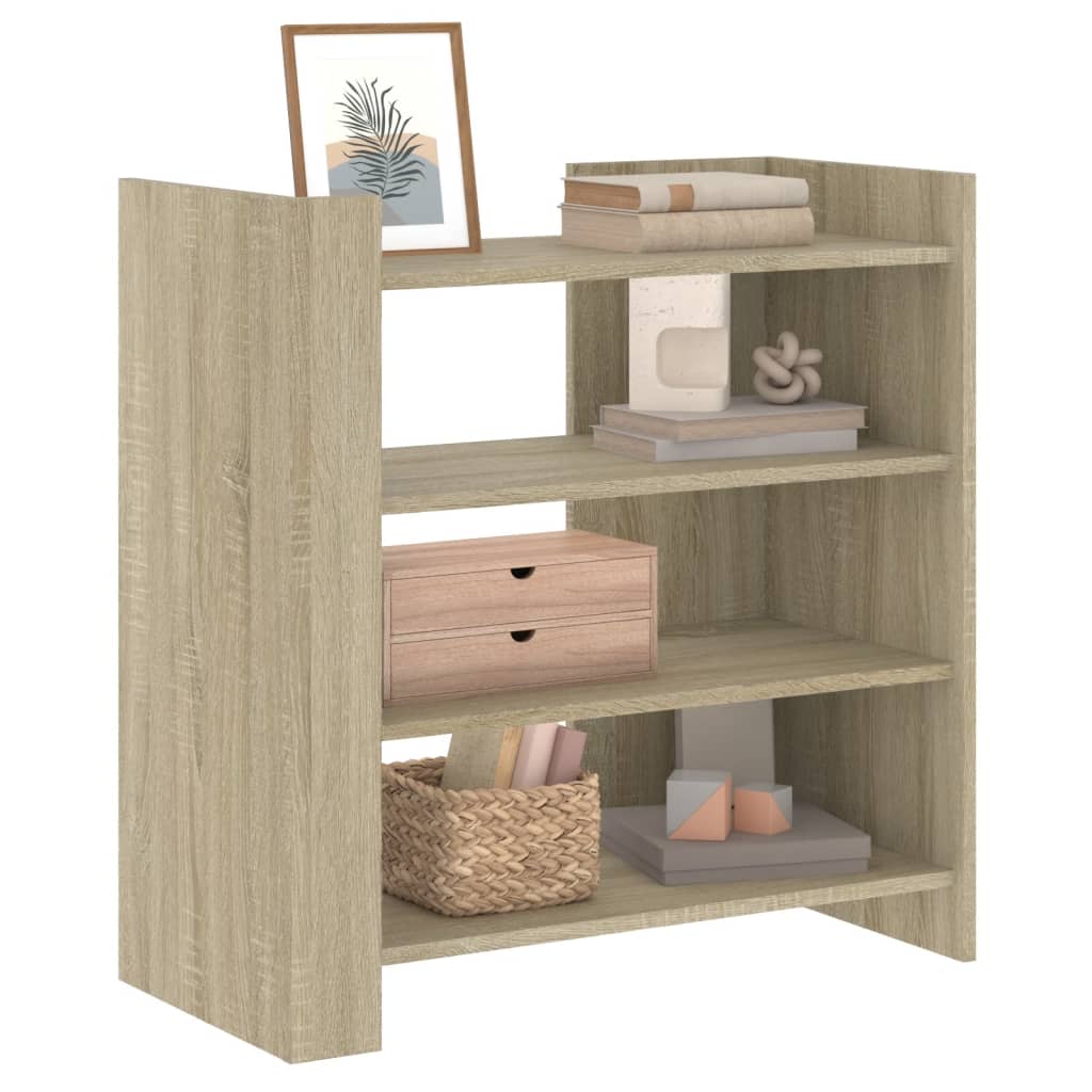 Dressoir 73,5x35x75 cm bewerkt hout sonoma eikenkleurig