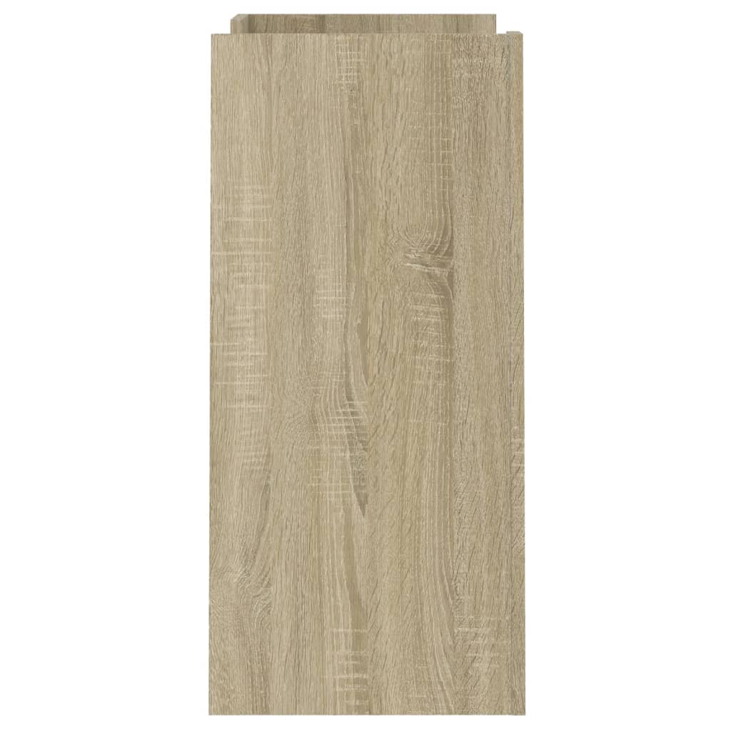 Dressoir 73,5x35x75 cm bewerkt hout sonoma eikenkleurig