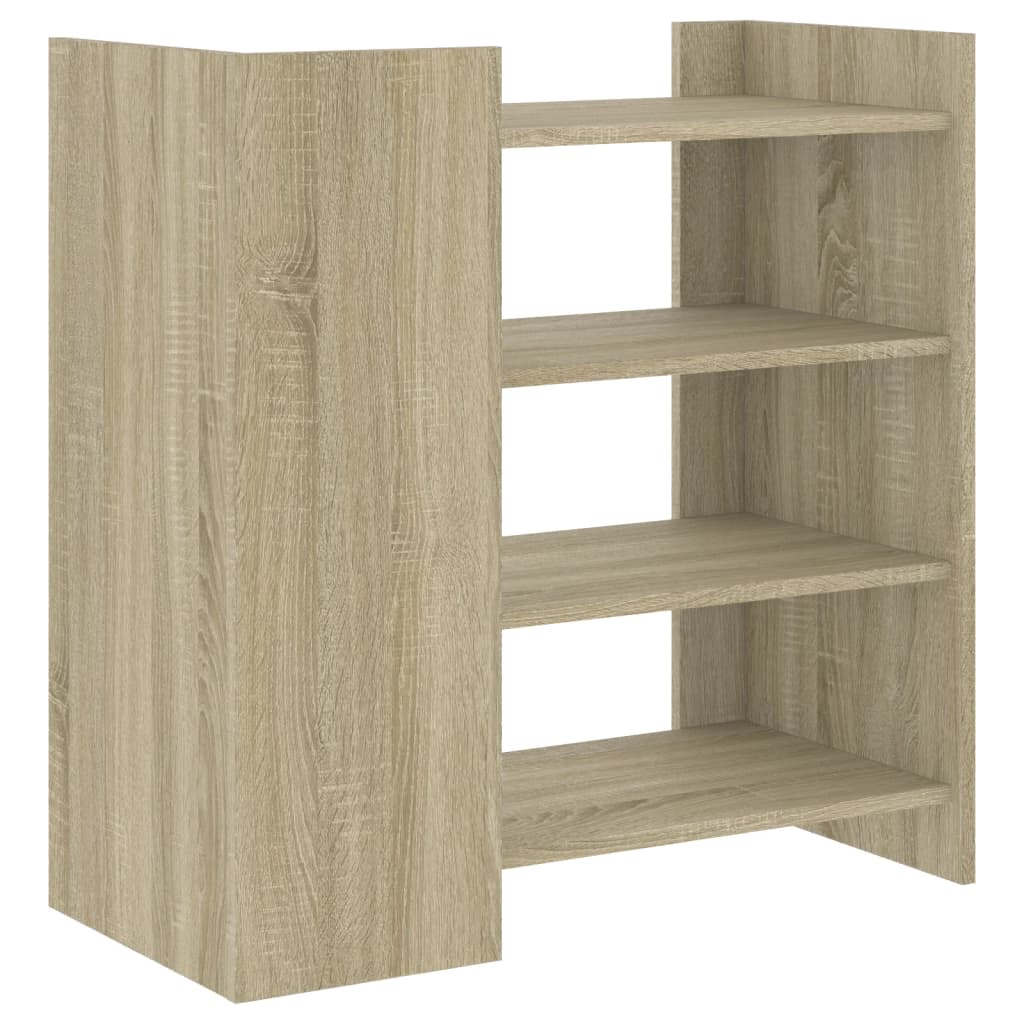 Dressoir 73,5x35x75 cm bewerkt hout sonoma eikenkleurig
