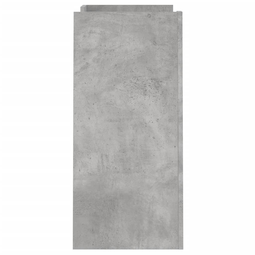 Dressoir 73,5x35x75 cm bewerkt hout betongrijs