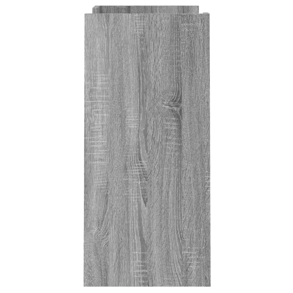 Dressoir 73,5x35x75 cm bewerkt hout grijs sonoma eikenkleurig