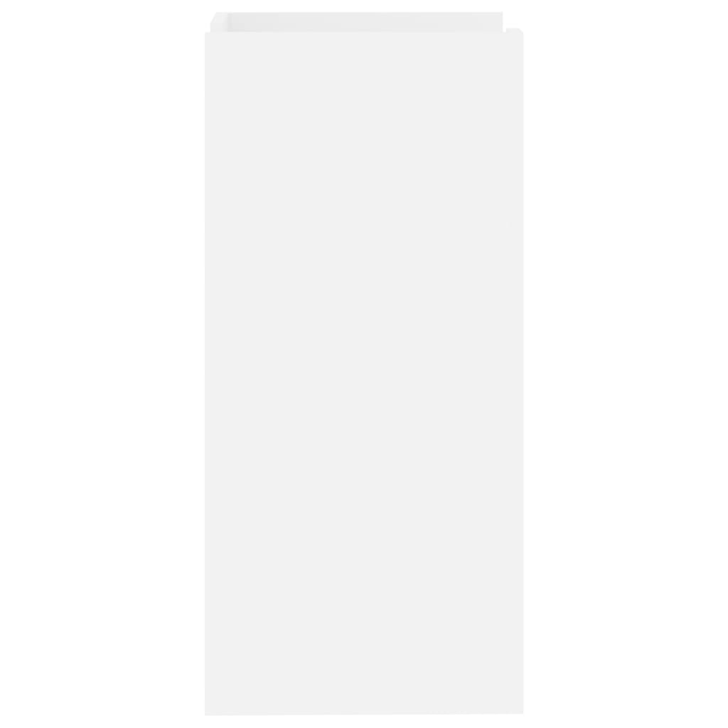 Dressoir 45x35x75 cm bewerkt hout wit