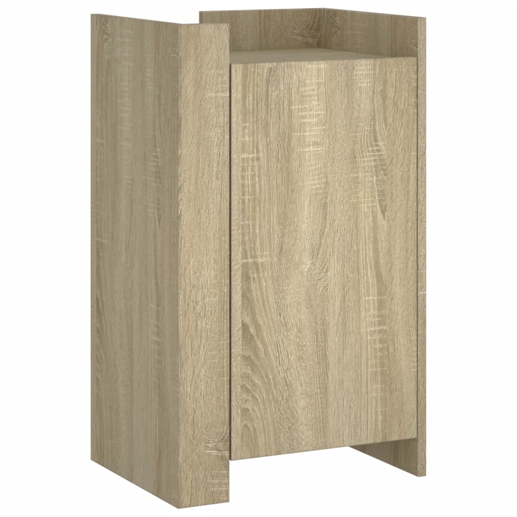 Dressoir 45x35x75 cm bewerkt hout sonoma eikenkleurig