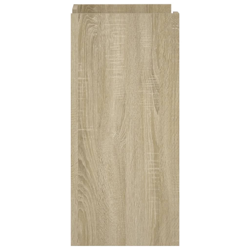 Dressoir 45x35x75 cm bewerkt hout sonoma eikenkleurig