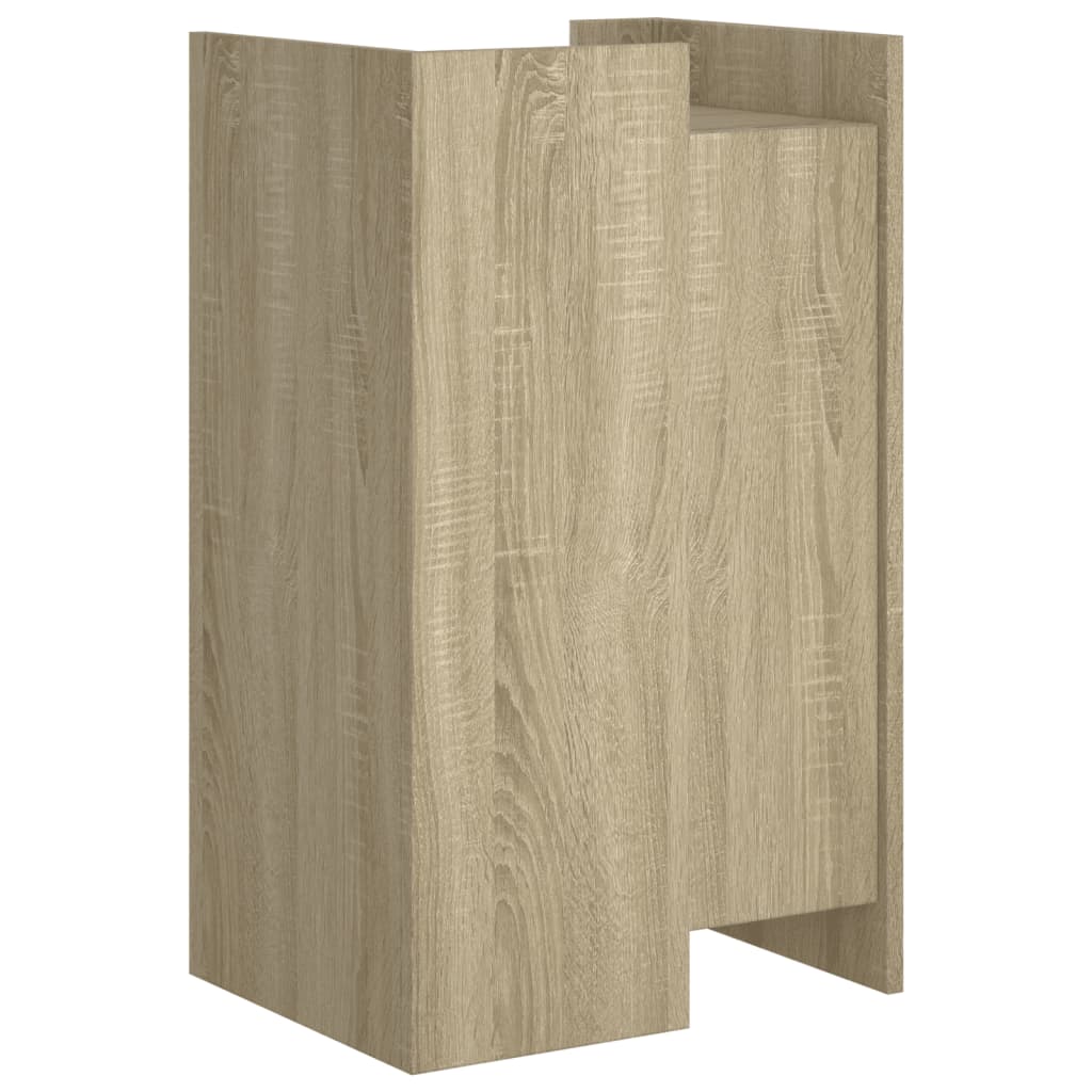 Dressoir 45x35x75 cm bewerkt hout sonoma eikenkleurig