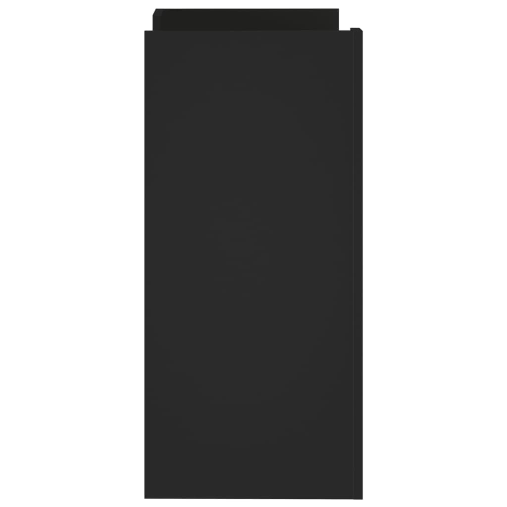 Dressoir 73,5x35x75 cm bewerkt hout zwart