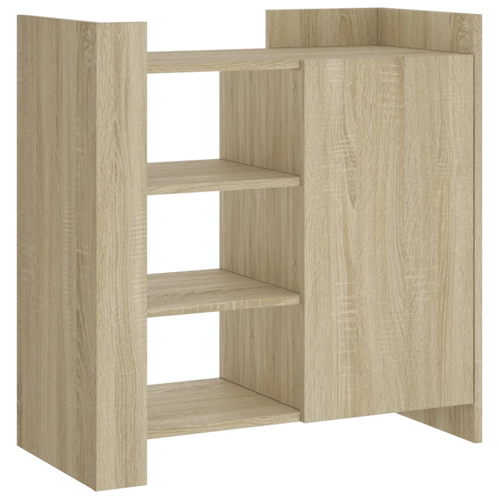 Dressoir 73,5x35x75 cm bewerkt hout sonoma eikenkleurig