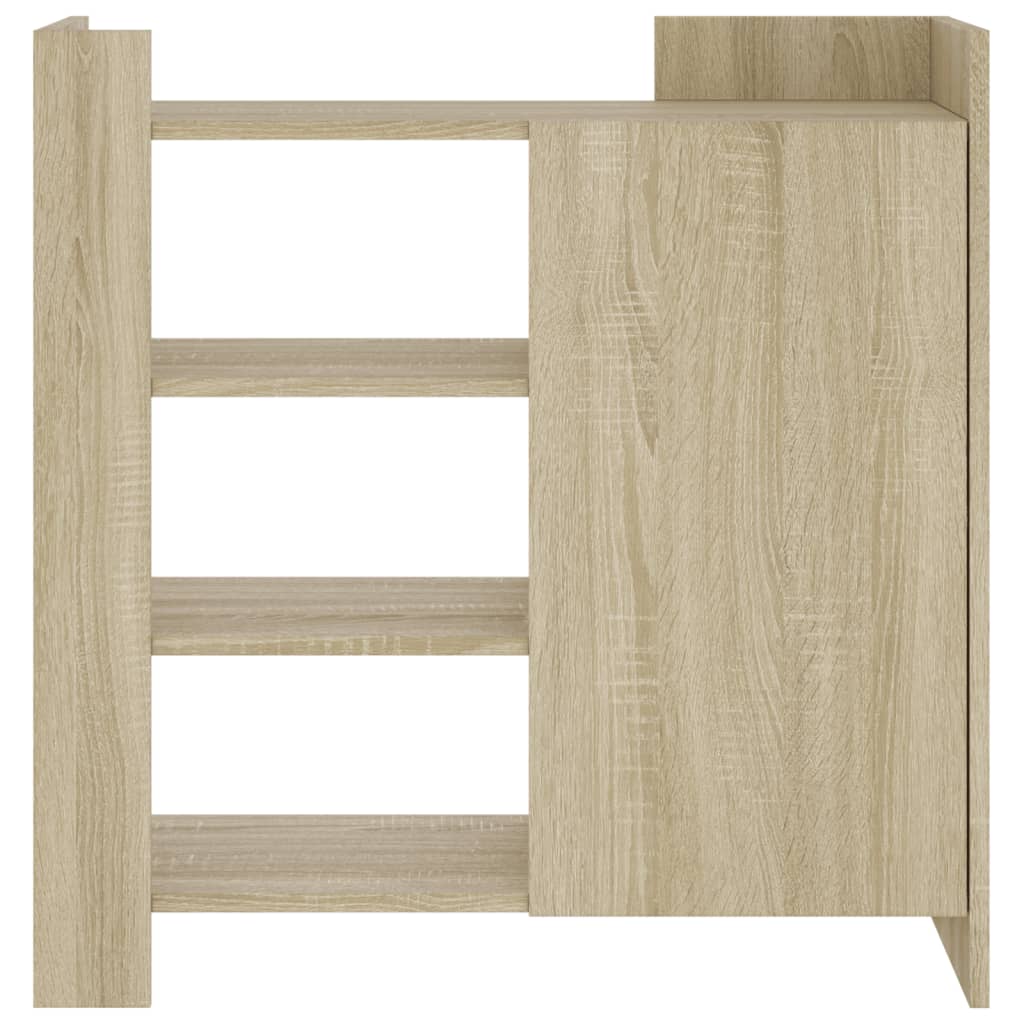 Dressoir 73,5x35x75 cm bewerkt hout sonoma eikenkleurig