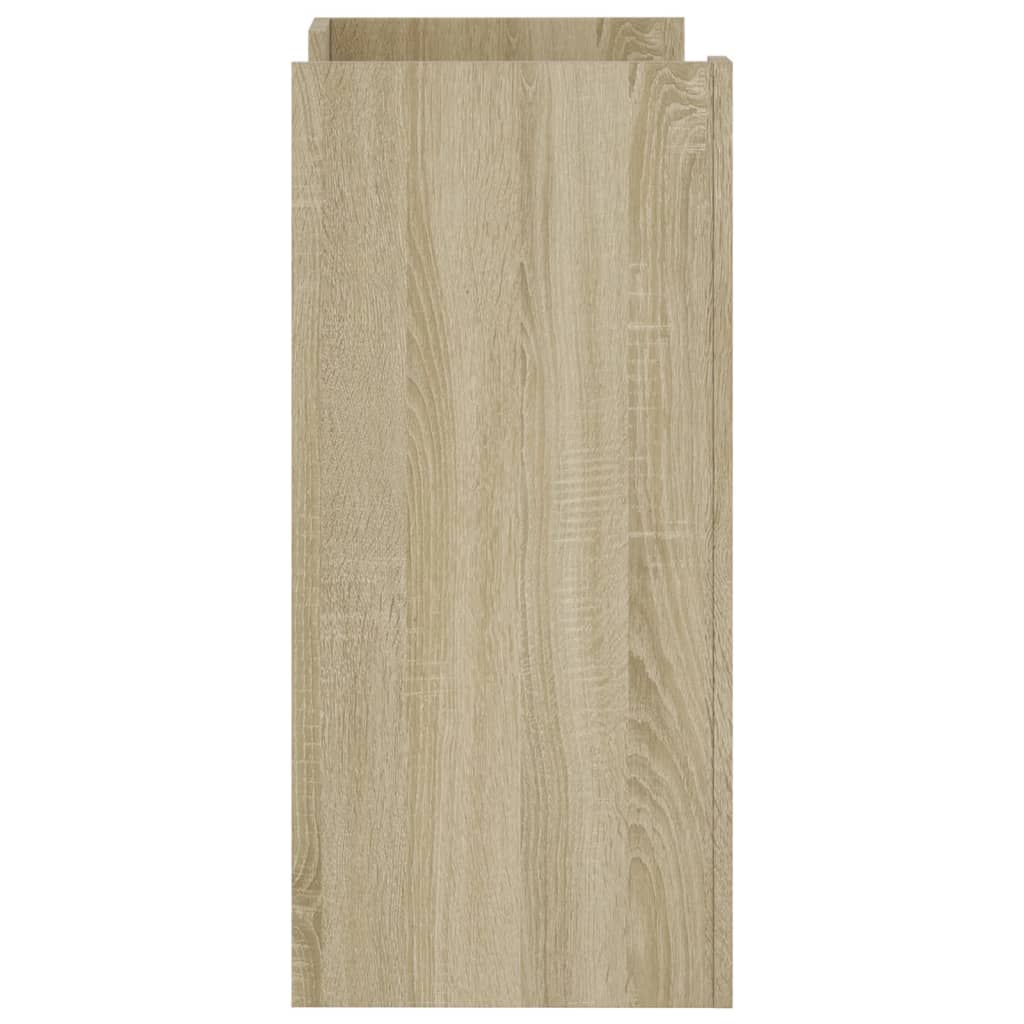 Dressoir 73,5x35x75 cm bewerkt hout sonoma eikenkleurig