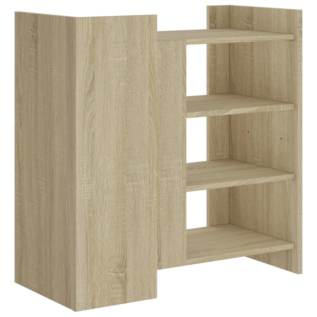 Dressoir 73,5x35x75 cm bewerkt hout sonoma eikenkleurig