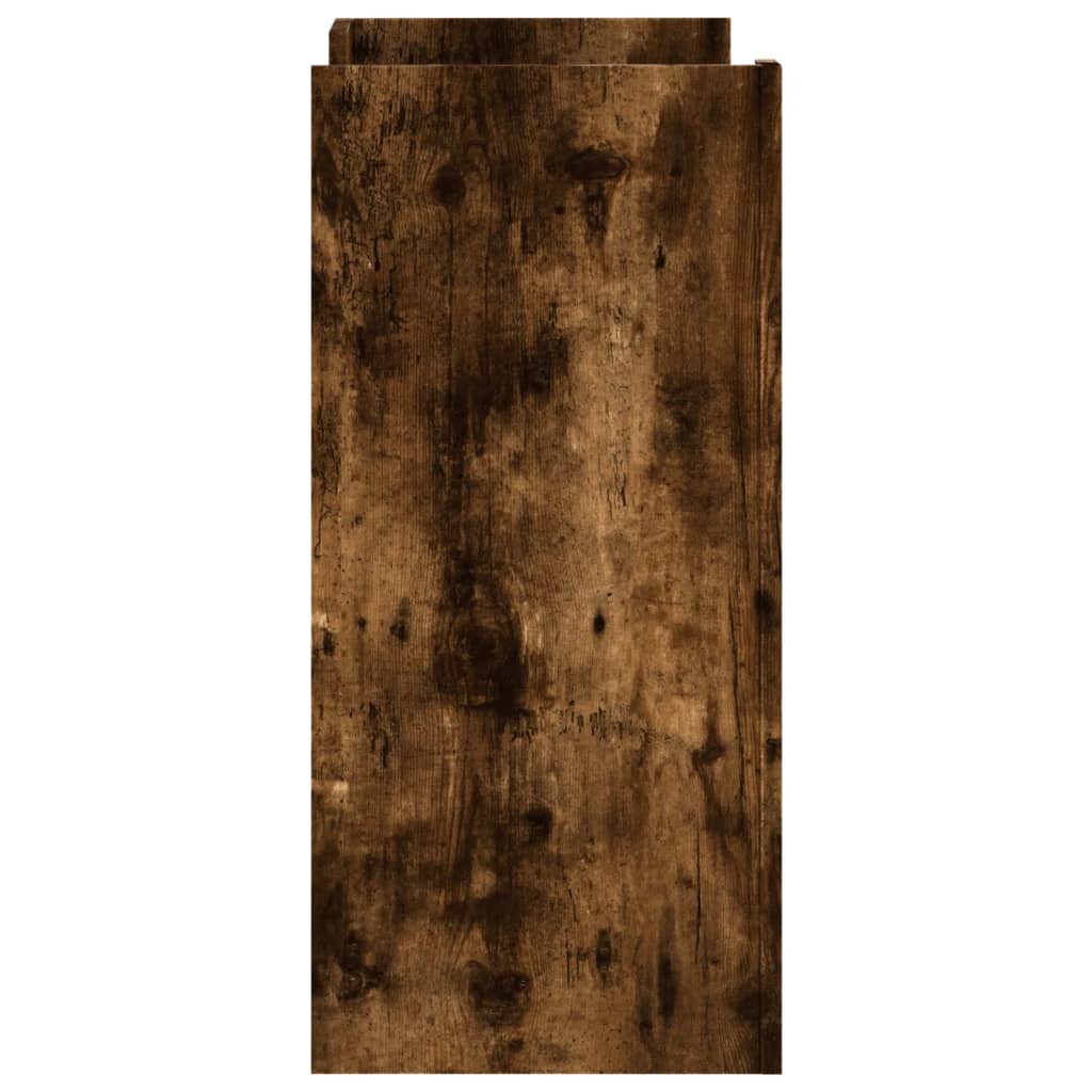 Dressoir 73,5x35x75 cm bewerkt hout gerookt eikenkleurig